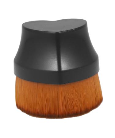 Traceless Foundation Brush Small Foundation Brush Makeup Applicator Brush Concealer Brush Foundation Liquid Brush Portable Foundation Brush Face Brush Cosmetics Brush Powder Puff