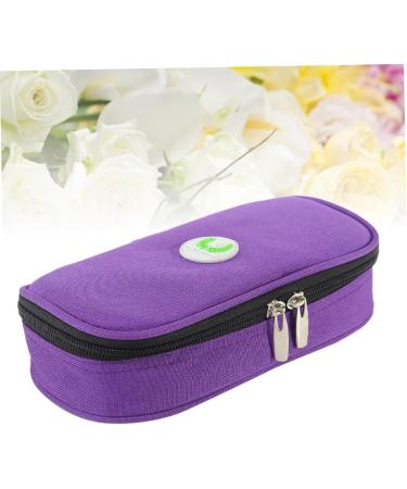 Insulin Storage Cooler - Purple Medium | Travel Cooler Picnic Bag | Water Proof & Insulated - Buy Online on GoSupps.com