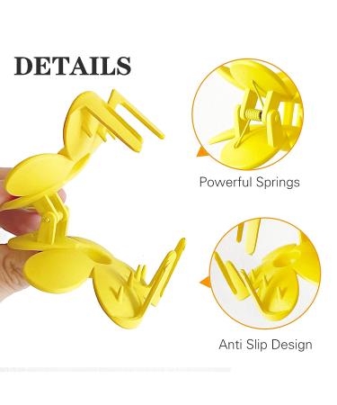 WOOCAI Flower Hair Clips for Women - Set of 8 Large Matte Hawaiian Claw Clips for Thin Thick Hair - Non-Slip Strong Hold Jaw Clips - Colorful Accessories for Summer - Buy Online on GoSupps.com