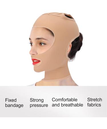 Facial Slimming Belt Breathable Elastic V Line Lifting Chin Strap Facial Slimming Belt V Face Slimming Belt Double Chin Lifting Belt for Men and Women(XL) - Buy Online on GoSupps.com