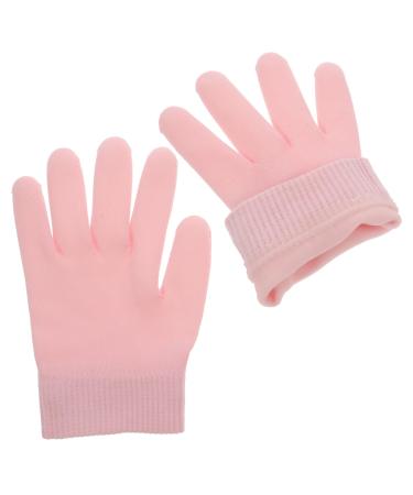 1 Pair Hand Moisturising Gloves Hand Exfoliating Gloves for Skin Care Dalmatian Ears Highly Elastic Gloves Cutlery Foot Moisturising Pink Hand