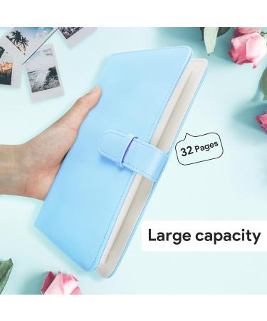 Cooyou 256 Pockets Mini 11/12 EVO Photo Album Book - Blue | Perfect Memory Book for Adults, Children, Wedding, Travel and Scrapbooking - Buy Online on GoSupps.com
