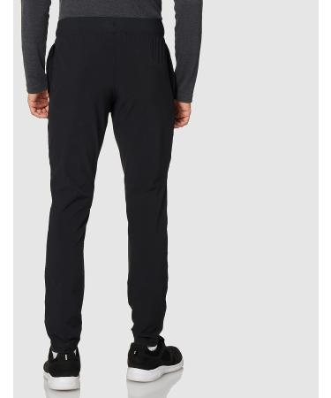 Under Armour Men's Stretch Woven Tapered Pants - Black/Pitch Gray, Size Large - Buy Online on GoSupps.com