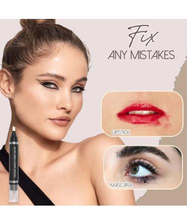 Precision Makeup Correcting Pen Eyeliner Repair Makeup Remover Pen Lip Eye Make Up Correction Removal Stick Portable Modified Brows Clean up Cosmetic Tool (2PCS) - Buy Online on GoSupps.com