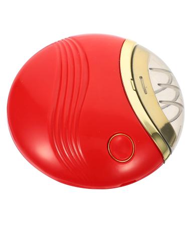 BIUDECO 1 Set Electric Manicure Cuticle Nail File Electric Nail Trimmer Automatic Nail Fingernail Electric Fingernail Clippers Electric Nail Nail Kit Scissors Baby Abs Charge 8x8cm Red