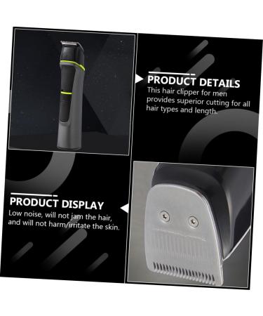 Angoily 1 Set Electric Hair Clipper & Beard Trimmer - Professional Barber Supplies for Home Hair Cutting - Buy Online on GoSupps.com