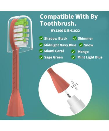 Toothbrush Replacement Heads Compatible with Philips One - 12 Pack Black Refills for Sonicare HY1100/HY1200/BH1022/01 - Buy Online on GoSupps.com