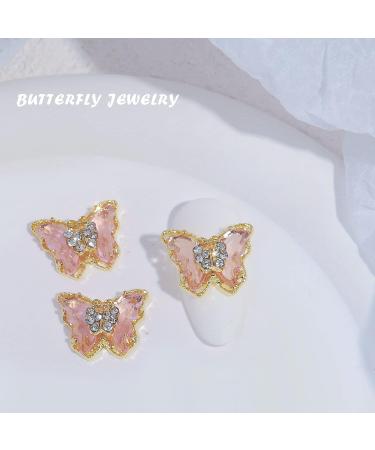 FEIlei 10Pcs Nail Jewelry Zircon Nail Art Rhinestones Nail Decors Crystals Diamond Gems - Buy Online on GoSupps.com