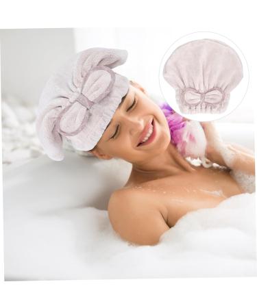 MAGICLULU 1pc Shower Cap Curls Fabric Girl Hair Dryer Beige 27x25cm - Buy Online on GoSupps.com