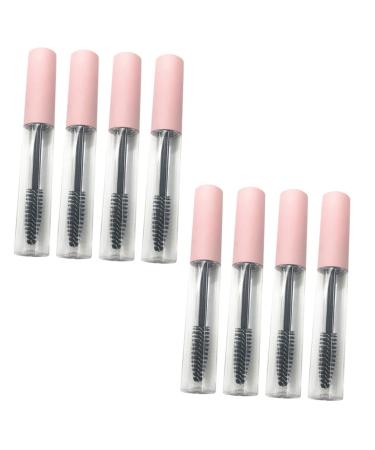 Didiseaon 24 Pcs Mascara Tube Eyelash 10ml Mascara Bottle Premium Tubes Mascara Wands Filling Bottled Pink Abs 1 g (Pack of 1) Pinkx3pcs