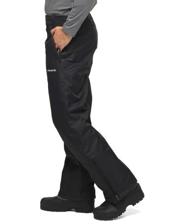 SkiGear Men's Essential Snow Pants in Black - Size Large/32 - Buy Online on GoSupps.com