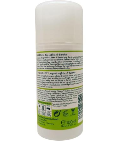 Ayluna Naturkosmetik Ayluna Natural cosmetics hair gel organic caffeine & bamboo strong grip 100 ml vegan and organic - Buy Online on GoSupps.com