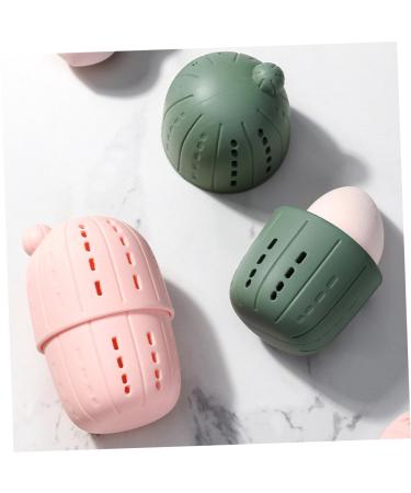 STOBAZA 6 Pcs Powder Puff Organizer - Makeup Egg Holder Boxes | Perfect Storage Solution for Beauty Essentials | International Shipping - Buy Online on GoSupps.com