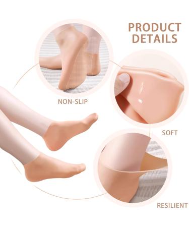 Xnivuis Silicone Socks for Women - 3 Pairs Spa Gel Moisturizing Socks for Dry Feet & Rough Skin - Buy Online on GoSupps.com