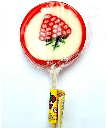 Lollipops Fruit Slice Candy Rock 25g Fruit Flavoured Lollies. Kids Party Bags Sweets. (20) - Buy Online on GoSupps.com