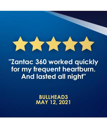Zantac 360 Original Strength Tablets - 30 Count - Heartburn Prevention & Relief - 10mg - Buy Online on GoSupps.com