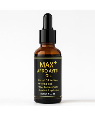 JOKODOMUS Max+ Afro Ayiti Oil for Men Natural Herbal Formula (1)