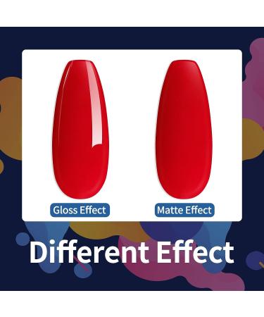 Mobray 60g Red Poly Nail Extension Gel | Builder Gel for Nail Art | Salon Quality Hard Gel for DIY Nail Design - Buy Online on GoSupps.com