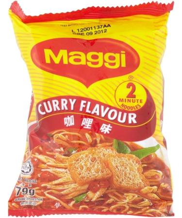  Maggi Maggi Instant Noodles Curry Flavour - 79G - Buy Online on GoSupps.com