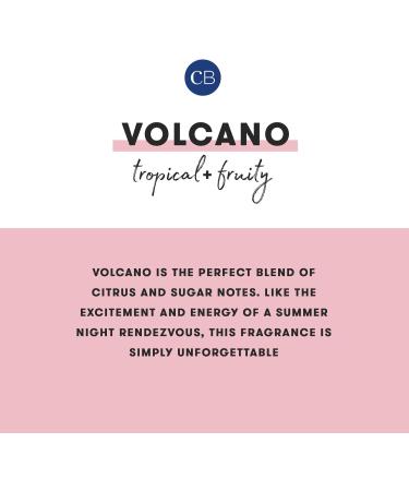 Capri Blue Reed Diffuser Set | Modern Marble Aroma Diffuser Sticks & Oil - Home Decor Air Freshener - Volcano Scents (5.7 fl oz - Buy Online on GoSupps.com