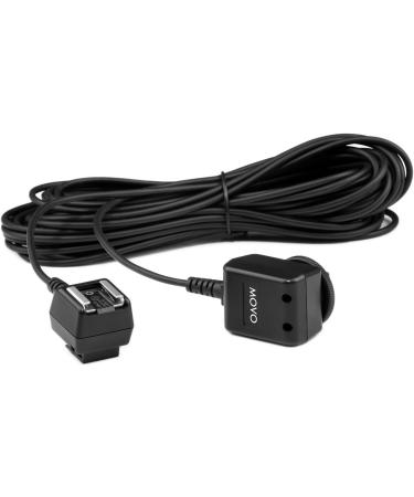 Movo Photo FC100C 33-Foot Heavy-Duty E-TTL Off-Camera Flash Shoe Cord for Canon EOS - OC-E3 Replacement with Bonus Neat Strap - Buy Online on GoSupps.com