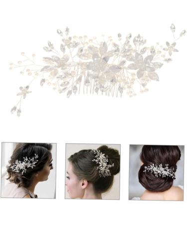 DOITOOL Wedding Hair Accessories Bridesmaid Hair Accessories Hair Accessory for Women Hair Pin Hair Barrettes Bride Headpiece Rhinestone Hair Clips for Women Crystal Hair Comb - Buy Online on GoSupps.com