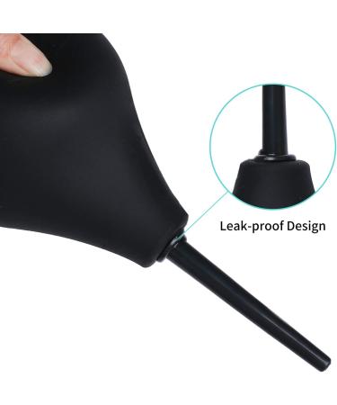 Abyclean Rectal Enema Bulb 220ML - BPA-Free Anal Douche for Men and Women with 3 Nozzles - Buy Online on GoSupps.com