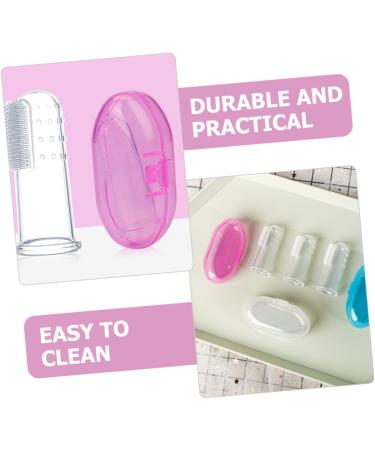 Minkissy 9-Piece Toddler Toothbrush Set | Infant Finger Toothbrush & Mouth Massage Device for Kids - International Shipping Available - Buy Online on GoSupps.com