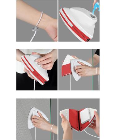 MCAORI Magnetic Window Cleaner Double-Side Automatic Water Discharge Wiper Glass Window Cleaning Tool Household Window Brush - Buy Online on GoSupps.com
