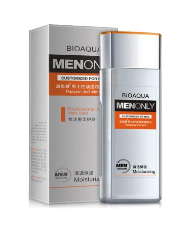 BIOAQUA Hydra Pure & Matte Refreshing Moisturizing Face Skin Lotion Toner Oil Control 130ml Man Men