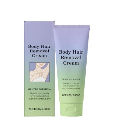 Hair Removal Cream - Facial Hair Remover - Painless Hair Removal Lotion for Legs Bikini Line Underarms Back Face Skin Care Intimate Areas