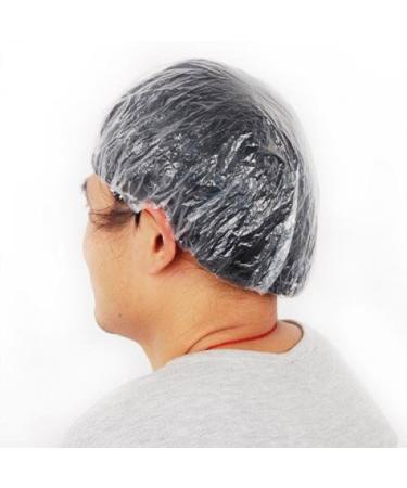 Clear Shower Caps (30-Pack) - Disposable Waterproof Hair Covers - Buy Online on GoSupps.com