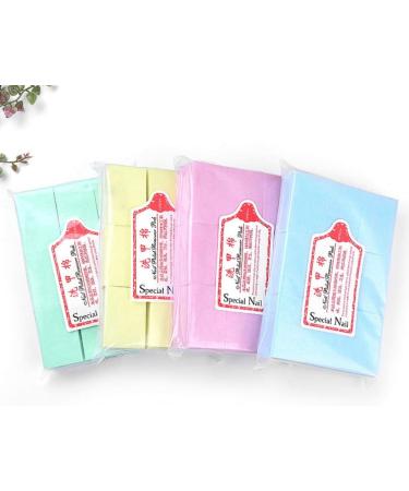 Minkissy 4 Manicure Cloth Disposable Cotton Pads - Premium Lotion Paper for Skin Care & Acrylic Nails | Essential Cleaning Accessories - Buy Online on GoSupps.com