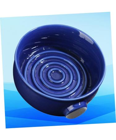 Beavorty Ceramic Razi Bucket - Vintage Shell Shaving Soap Container | Travel-Friendly Razor Care - Buy Online on GoSupps.com
