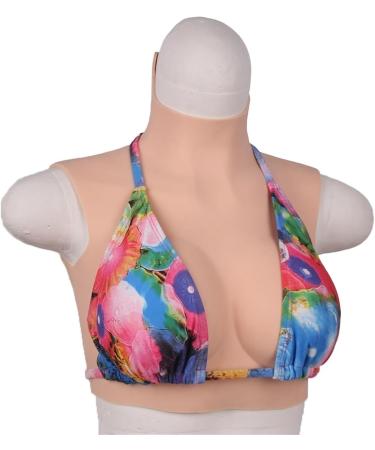 Buy Knobco Realistic Silicone Breast Shapes for Mastectomy & Cosplay - Yellow Skin Half-Length 1010g - Buy Online on GoSupps.com