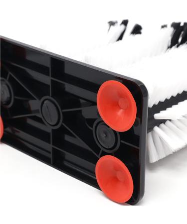 Bottle Cleaning Brush with Suction Base Glass Cup Washer 3PCS Head Bristle Brush for Beer Cup Long Leg Cup Red Wine Glass and More Bar Kitchen Cup - Buy Online on GoSupps.com