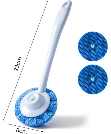 Libcflcc Pan Brush - Replaceable Brush Head for Kitchen Pots & Sinks - Efficient Cleaning Tool in White | Opulenter Garten - Buy Online on GoSupps.com