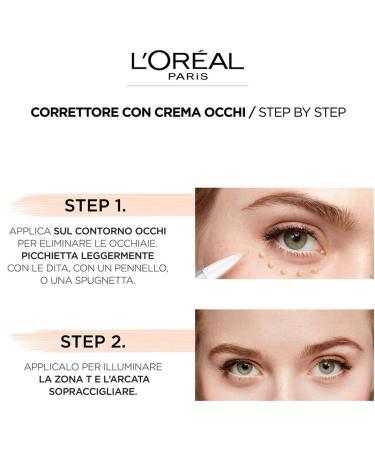 L'Or al Paris Accord Corrector Parfait Eye Cream - Medium Tone 3-5N Natural-Beige | International Shipping Available - Buy Online on GoSupps.com