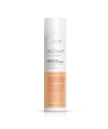 Revlon Professional Re/Start Recover - Recovery Restorative - Repairing Micellar Shampoo - Dry and Damaged Hair Care - Shampoo for Soft and Shiny Hair - 250 ml
