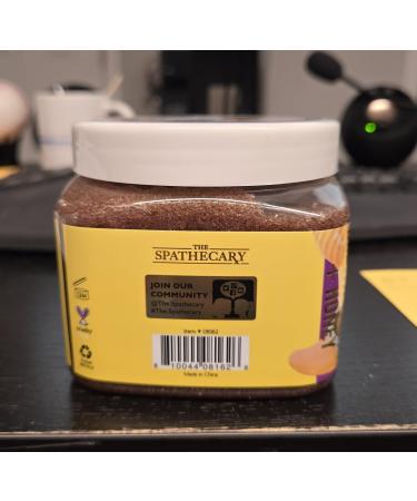 Brown Sugar + Honey Smoothing Body Scrub - 21 oz | Ultra Hydrating Exfoliating Scrub for Essential Body Care - Shop Internationally - Buy Online on GoSupps.com