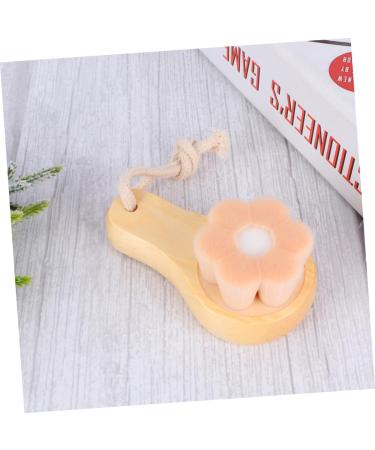 POPETPOP 1pc Face Brush for Men Mens Face Brush Plum Flower Shaped Face Cleaning Brush Top-class Material Facial Brush Scrubber Facial Cleansing Brush Soft Bristle Face Brush Body - Buy Online on GoSupps.com