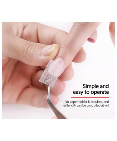 LULAA Nail Extension Kit | Gel & Silk Fiberglass Nail Art Tools (1Gel + 20 Fiberglass) - Professional Nail Extension Pro Kit - Buy Online on GoSupps.com
