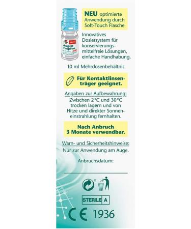Double-Heart Eye Drops 0.4% - Relieve Dry & Irritated Eyes - 10ml Medical Device - Buy Online on GoSupps.com