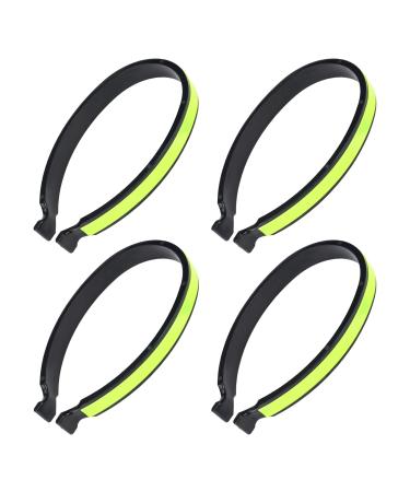 2 pairs of reflective pants bracket bike universal pants clamps for cyclists pants protection bicycle bicycle clip for pants PVC coated reflective pants clamps - Buy Online on GoSupps.com