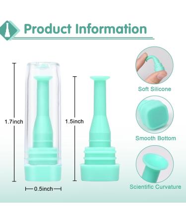 Soft Contact Lens Insertion & Removal Tool - Suction Cup for RGP & Scleral Lenses | Green Pack of 10 - Fast International Shipping - Buy Online on GoSupps.com