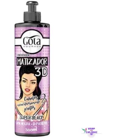  Gota Dourada NOVA ENGEL 3D Toner - Super Black 300ml - Buy Online on GoSupps.com