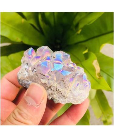 Crystal Rough Mini Size Natural Aura Crystal Cluster Stone (Color : 1pc 46g-55g) - Buy Online on GoSupps.com