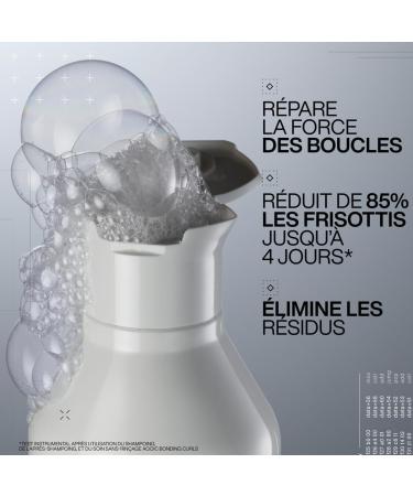 REDKEN Curl Repair Shampoo Restores & Enhances at the Molecular Level Concentrated Formula with Citric Acid & Glycine Damaged Curly to Frizzy Hair Acidic Bonding Curls 300ml - Buy Online on GoSupps.com