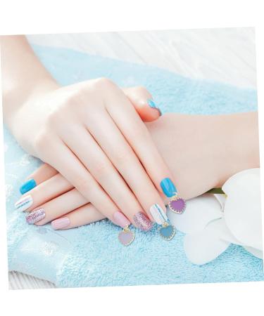 1 Set Nail Pendant Hole Punch Nail Kits Piercing Kit Dangle Nail Art Charms Nail Art Accessories Glitter Decor Nail Piercing Tool Nail Piercing Pendant Kit Nail Jewelry Pendant PLAFOPE 8x8cm Colorful - Buy Online on GoSupps.com