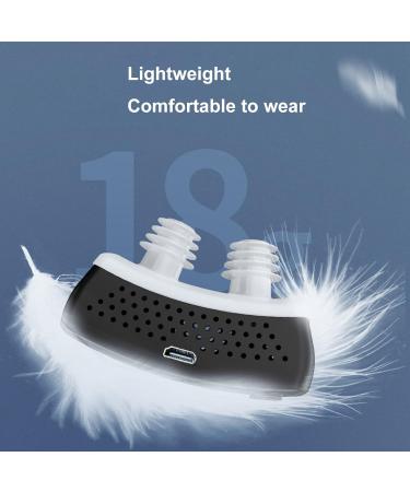 Double Vortex Gas Electric Snoring Solution Aid - Soft Silicone, Easy Breathing, 6 Gears - Buy Online on GoSupps.com